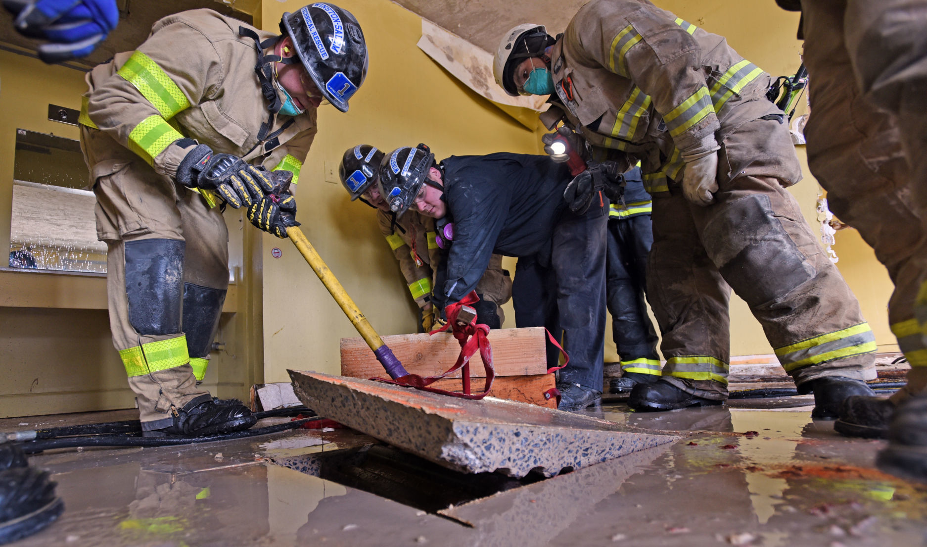 WSFD structural collapse training